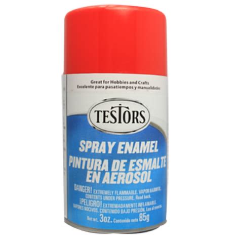 Testors Enamel Spray 3oz Testors AC Supply