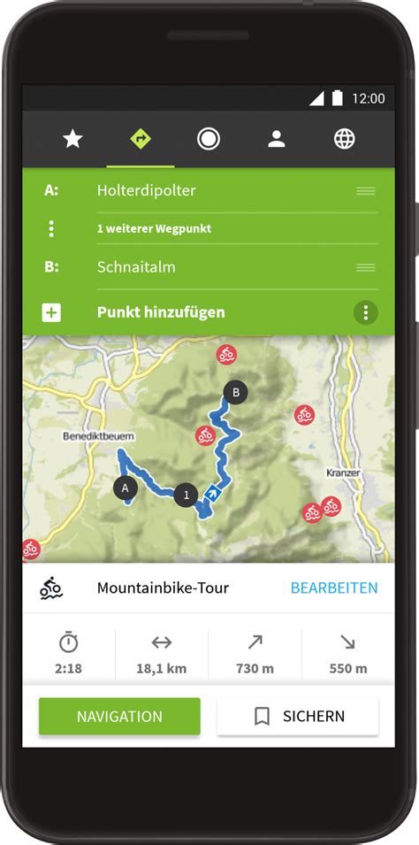 Komoot Apps Mit überarbeitetem Routenplaner › Pocketnavigationde Navigation Gps Blitzer