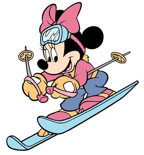 Skier Disney
