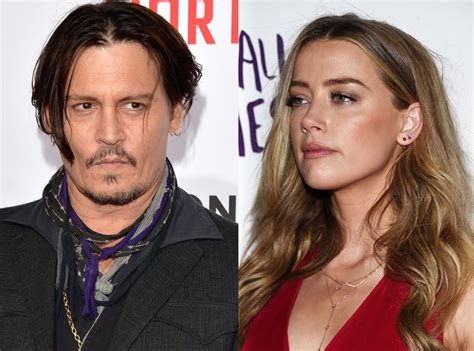 Johnny Depp And Amber Heards Divorce Drama Intensifies E Online