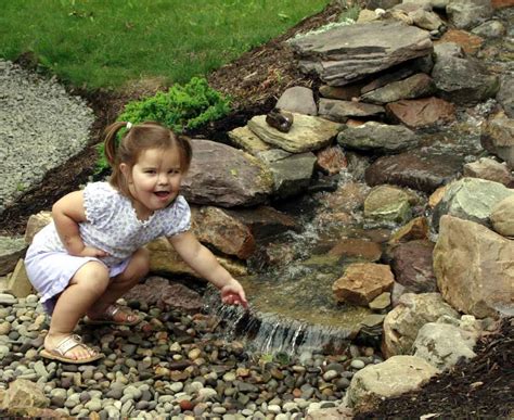 Small Garden Pond Design Kid Safe And Parent Approved A Pondless