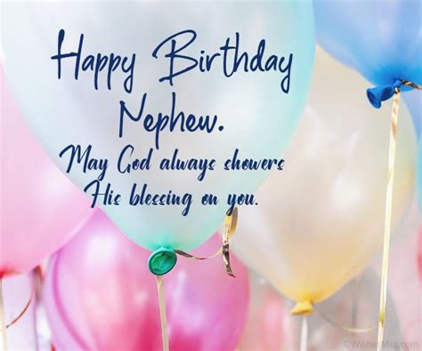 Happy Birthday Wishes For Nephew Wishesmsg