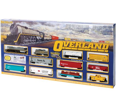 00614 Ho Scale Overland Limited Train Set M R S Hobby Shop