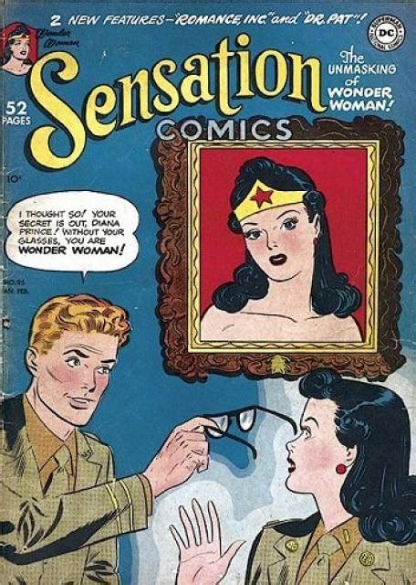Sensation Comics 95 The Unmasking Of Wonder Woman Issue
