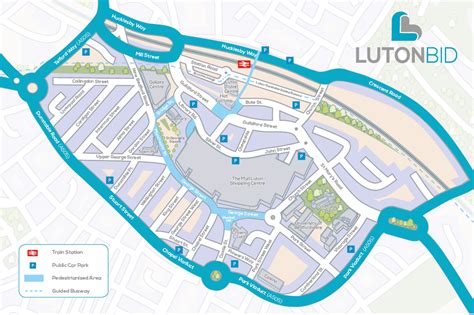 Large Luton Maps For Free Download And Print High Resolution And