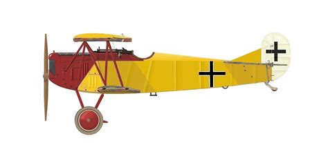 fokker d vii of oblt lothar von richthofen 40 victories of jasta 11 during mid 1918 although