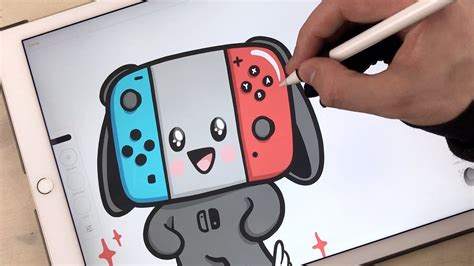 The most common nintendo switch skin cute material is paper. Nintendo Switch | Kawaii illustration with iPad Pro - YouTube