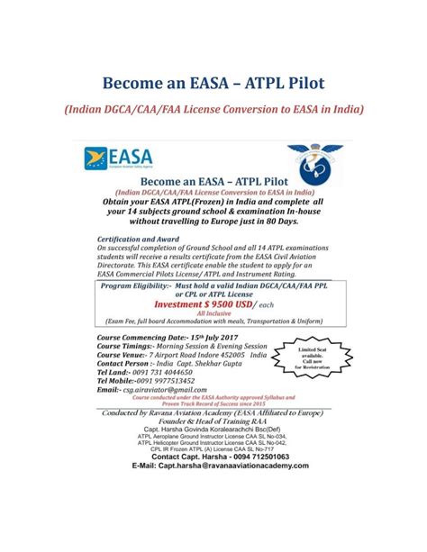 Easa Commercial Pilot From 0 To Atpl Pilot Commercial Pilot