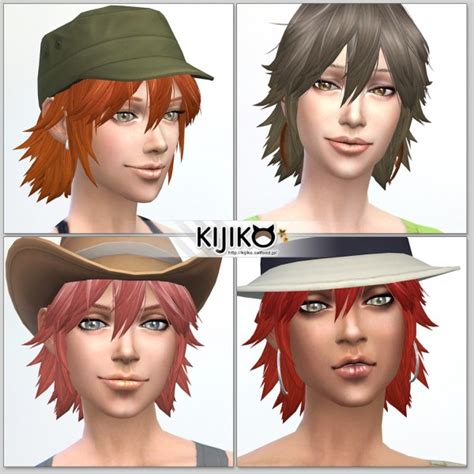 Kijiko Spiky Layered For Female • Sims 4 Downloads