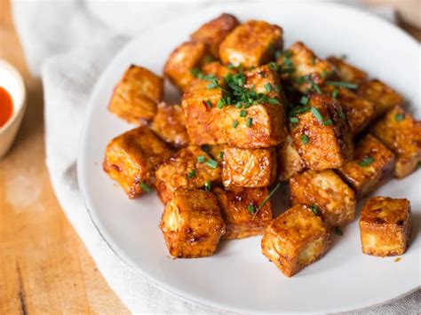 Crisping Lid Crispy Honey Soy Glazed Tofu With Crisplid