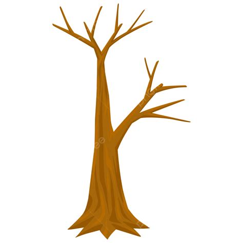 Gambar Batang Pohon Kartun Png Vektor Psd Dan Clipart