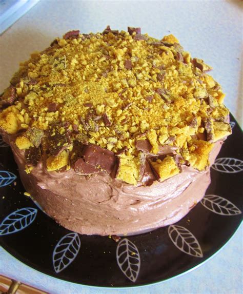 Bake All The Things Crunchie Cake
