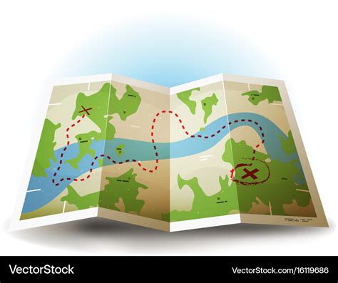 Cartoon Grunge Earth Map Icon Royalty Free Vector Image