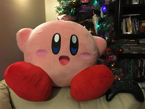 My Mother In Law Got Me The Biggest Kirby Plush Ive Ever Seen Wii