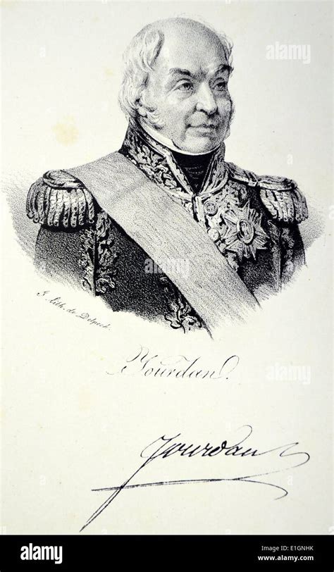 Jean Baptiste Jourdan 1st Comte Jourdan 1762 1833 French Soldier