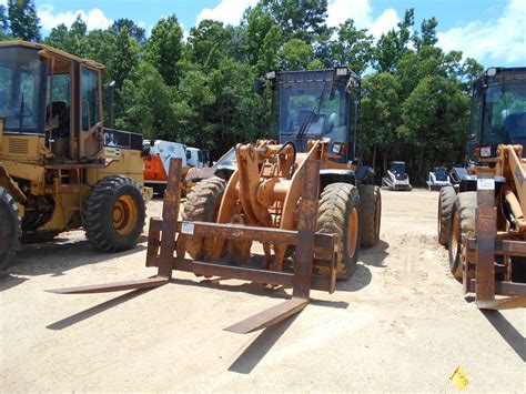 2008 Case 521e Wheel Loader Vinsnjee223412 Wicker Lumber Forks