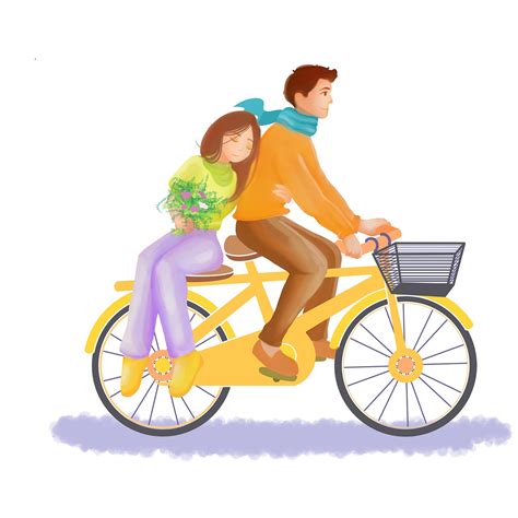 Download Couple Bike Bicycle Royalty Free Stock Illustration Image Pixabay