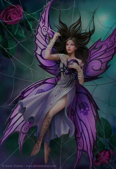 Spider Fairy Gothic Fairy Dark Fairy Love Fairy Fantasy Kunst Foto