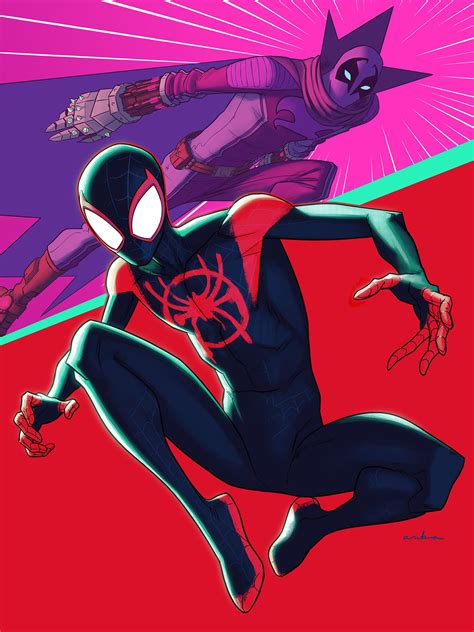Miles Morales And Prowler By Kris Anka Marvel Spiderman Art Miles