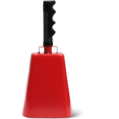 Large Cowbell With Handle Loud Noise Maker Cow Bell For Cheering