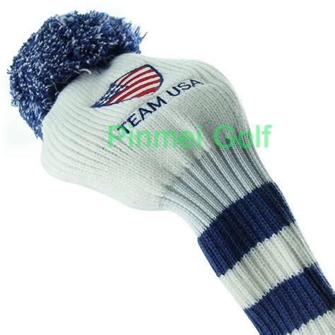 Usa Flag Golf Club Knit Head Covers For Driver 1 Golf Headcoverhead
