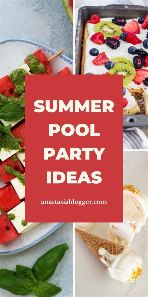 Fun And Refreshing Summer Pool Party Ideas