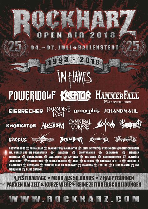 Festival Review Rockharz Open Air 2018 Live At Ballenstedt Germany