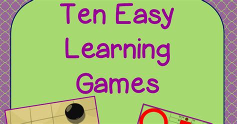 Elementary Matters Ten Easy Learning Games