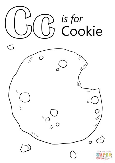 Cookie Pages To Print Coloring Pages