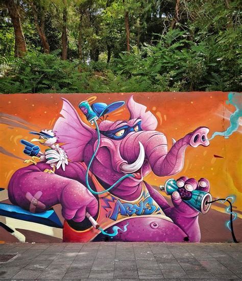 Maybe you would like to learn more about one of these? Street Art Save My Life on Instagram: "⠀⠀⠀⠀⠀⠀⠀ | Pink ...