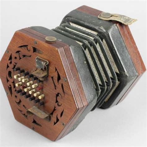 Un Concertina Du Xixe Siècle De Nickolds Bros Dernier Modèle Amélioré