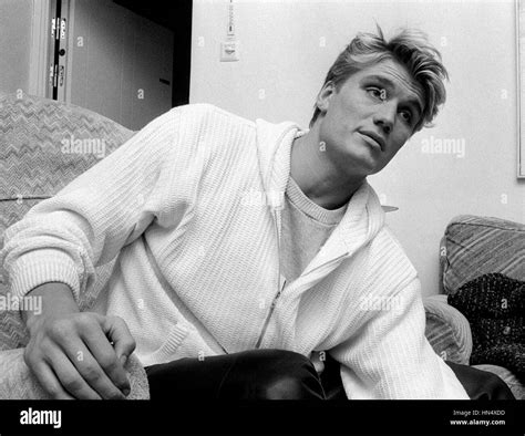 Dolph Lundgren Swedish Actor In Film 1986 When He Was Launched Rocky