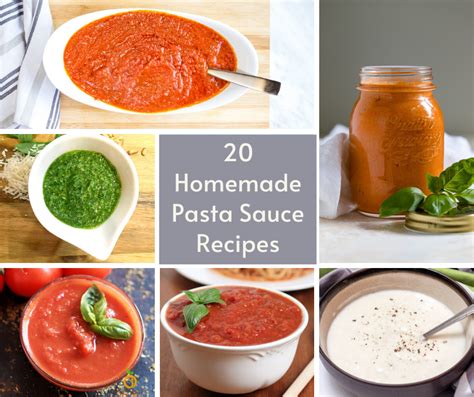20 Homemade Pasta Sauce Recipes Sarah S Bites