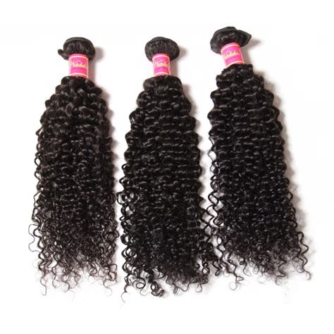 Nadula Best Virgin Brazilian Kinky Curly Hair Weave 3 Bundles Thick Human Hair Weave For Sale