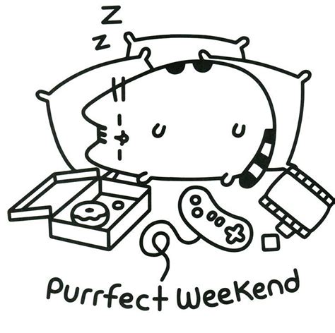 Pusheen Coloring Pages I Love My Dad Coloring Page Blog