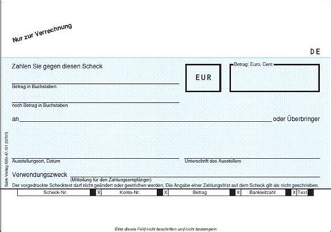 Einen scheck können sie sich von ihrer bank bestätigen lassen und einen bankbestätigten scheck übergeben. Der Scheck | Hallo, hallooooooo, guten Morgen, wach auf!