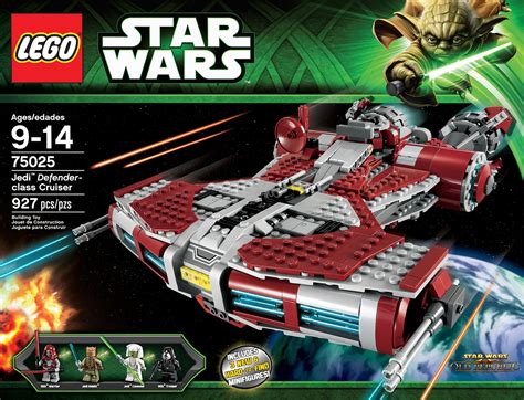 Browse sets from all scenes of the hit saga here. LEGO Star Wars The Old Republic Jedi Defender Class Cruiser - The Toyark - News