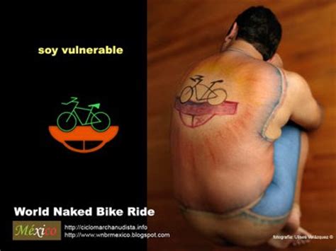 Imágenes WNBR México World Naked Bike Ride México