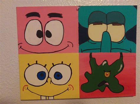 Spongebob Painting Ubicaciondepersonascdmxgobmx