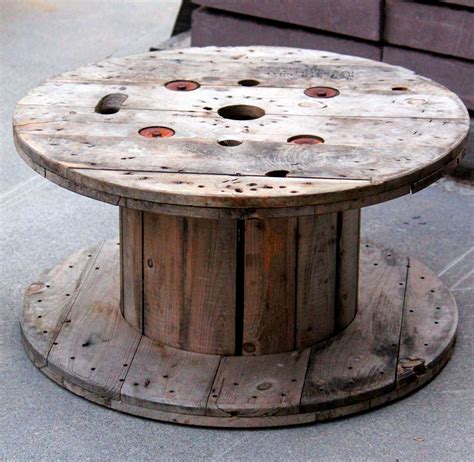 Cable Spool Tables The Site I Pinned This From Has The Best Collection