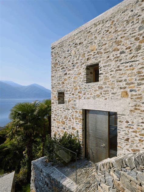 Stunning Stone House In Switzerland Unveils Modern Interiors Steinhus