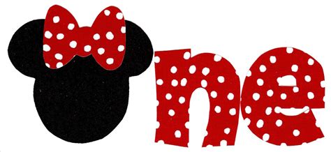 Minnie Mouse Iron On One Applique Diy By Patternoldies On Etsy
