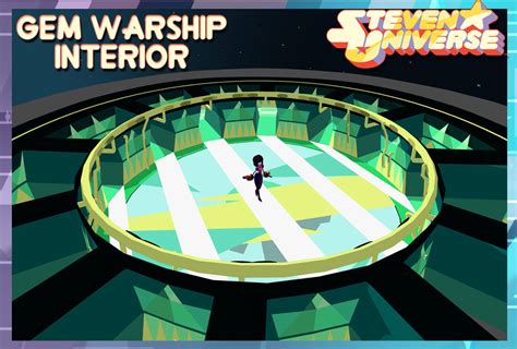 Steven Universe Map Gem Warship Interior For Xps By Asideofchidori On
