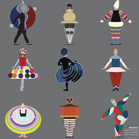 Bauhaus Dance Costumes On Behance