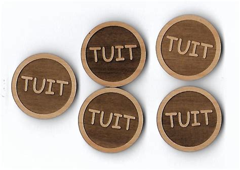 When You Get A Round Tuit A Round To It Qty Of 5 Wood Token Etsy