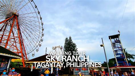 Exploring Sky Ranch In Tagaytay Philippines Walking Tour Skyranch Tagaytay Skyranchtour