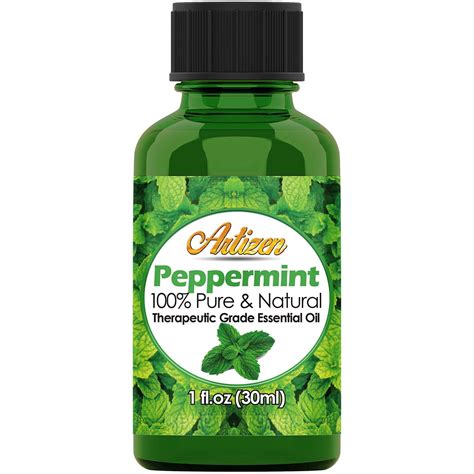Artizen 30ml Oils Peppermint Essential Oil 1 Fluid Ounce