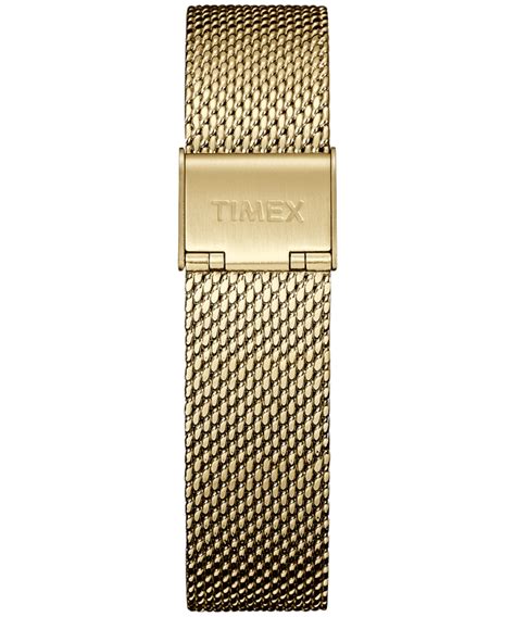 18mm Gold Mesh Watch Band Watch Accessories Timex Timex Watches