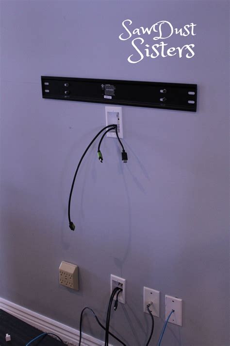 How To Mount A Flat Screen Tv And Hide Cords Inside The Wall Artofit