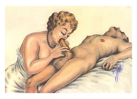 Vintage Sex Drawings Erotic Cartoons And Drawings